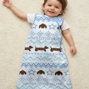 Snowy Puppy Dream Bamboo Sleep Bag