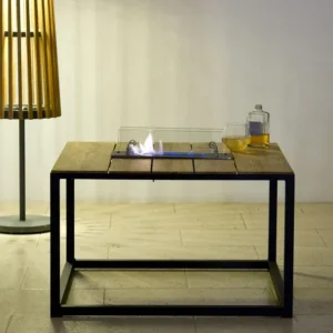 Unopiu - Fire table quadratisch-Gartentisch-Unopiu-TOJU Interior