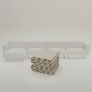 Stoffbezug - Modulares Sofa Aera 5-Sitzer mit Schlaffunktion
