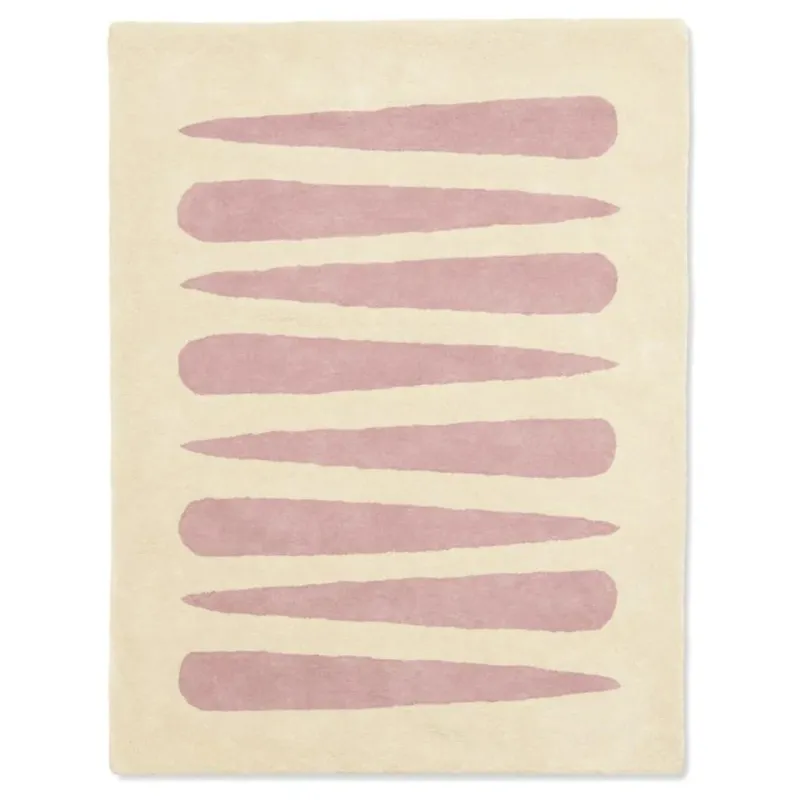 BLEUU - STUDIO - Tapis Enfant Mikado Rose 120 x 170 Cm