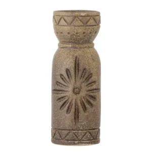 Vase „Terra“ – Braunes Steingut
