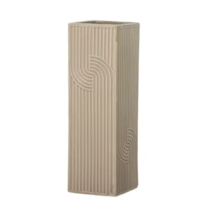 Vase „Orlina“ – Braunes Steingut