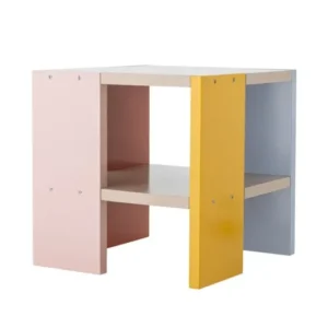 Kindertisch Justus - quadratischer Tisch aus FSC-MDF mit bunten Seiten