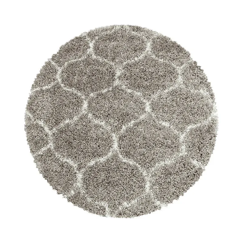 Round berber rug - Agadir Circle Beige/Cream