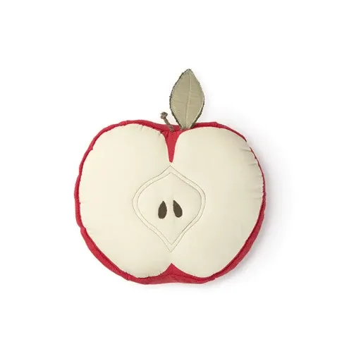 LORENA CANALS - Coussin en Forme de Pomme - Naturel