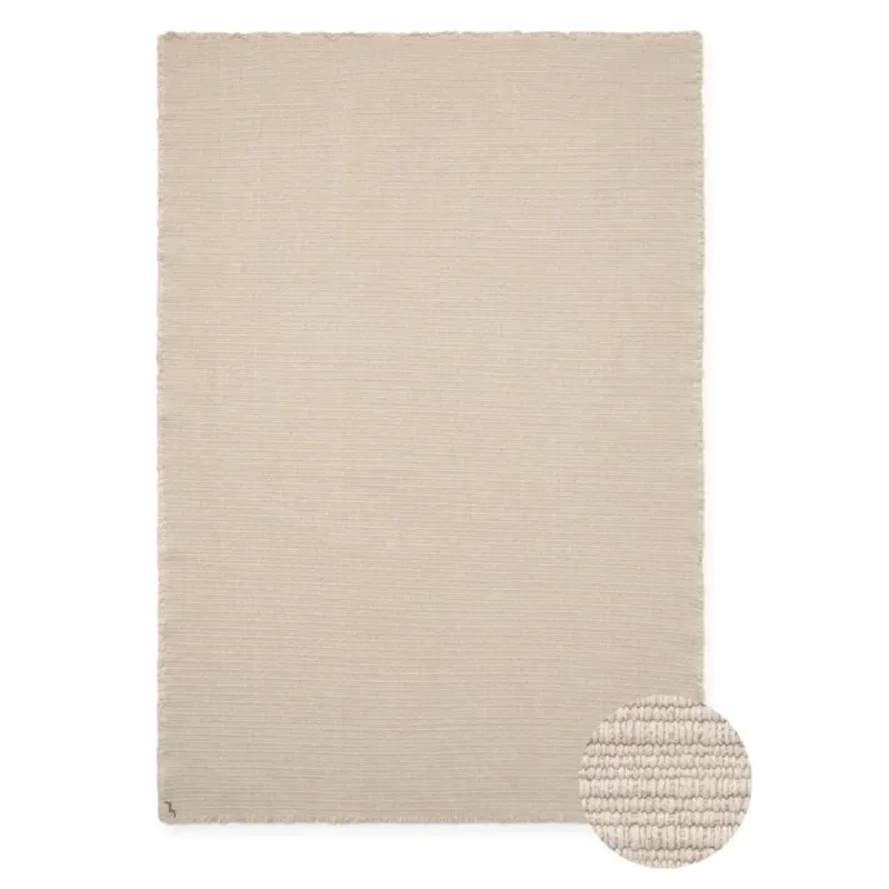 LORENA CANALS - Tapis Tissé Main Naturel 140 X 200 Cm