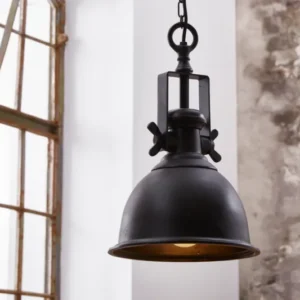 INDUSTRIAL Design Hängelampe 45cm schwarz Industrial Stil