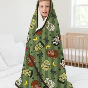 Creepy Crew Family Matching Bamboo Blanket
