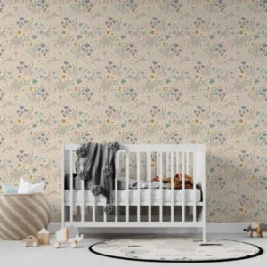 MUNKS & ME - Papier Peint Chambre Enfant à Motif Répété - Mils Menagerie - Désert