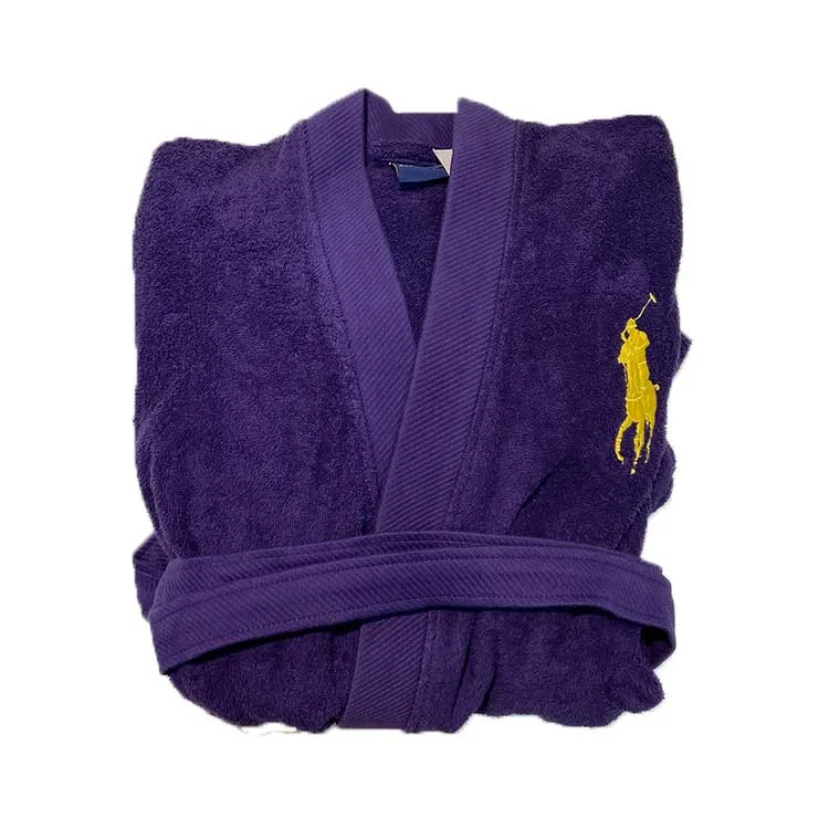 Bademantel Big Polo Pony Purple | Ralph Lauren
