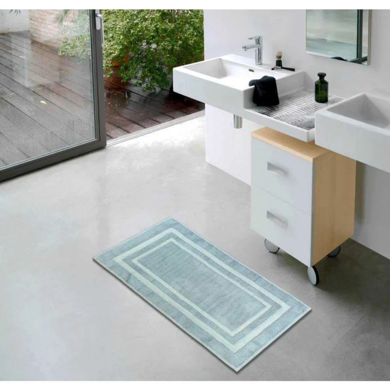 etérea Baumwolle Badteppich #farbe_50x80-cm