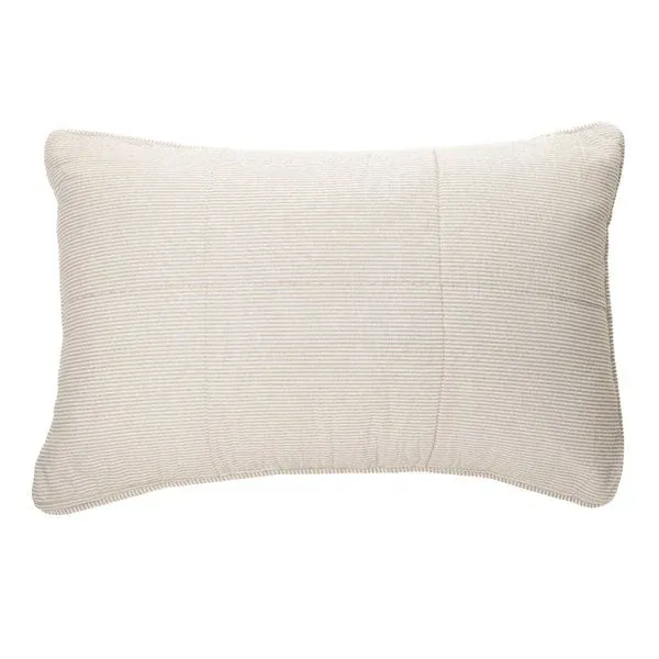 Tagliatelle Natural Striped Reversible Quilt – 100% Cotton Outer Shell