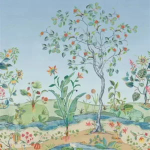 OSBORNE & LITTLE Tapete Mythica Mural Grasscloth – W7817-03